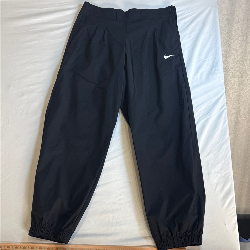 Nike Black Men’s Lightweight Joggers with White Swoosh